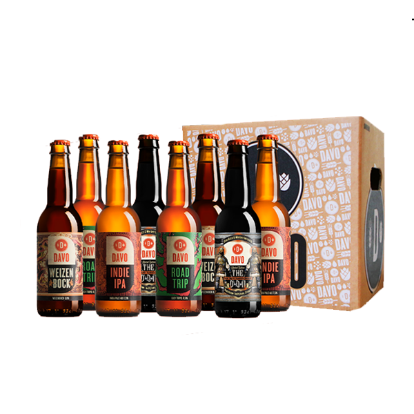 Coffret de dégustation de bière Davo Beukers