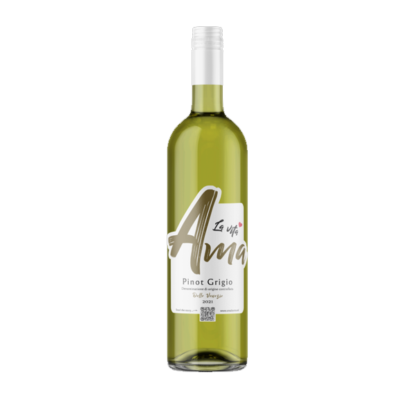 Ama la Vita – Pinot Grigio – 🧀 Essen und Holz