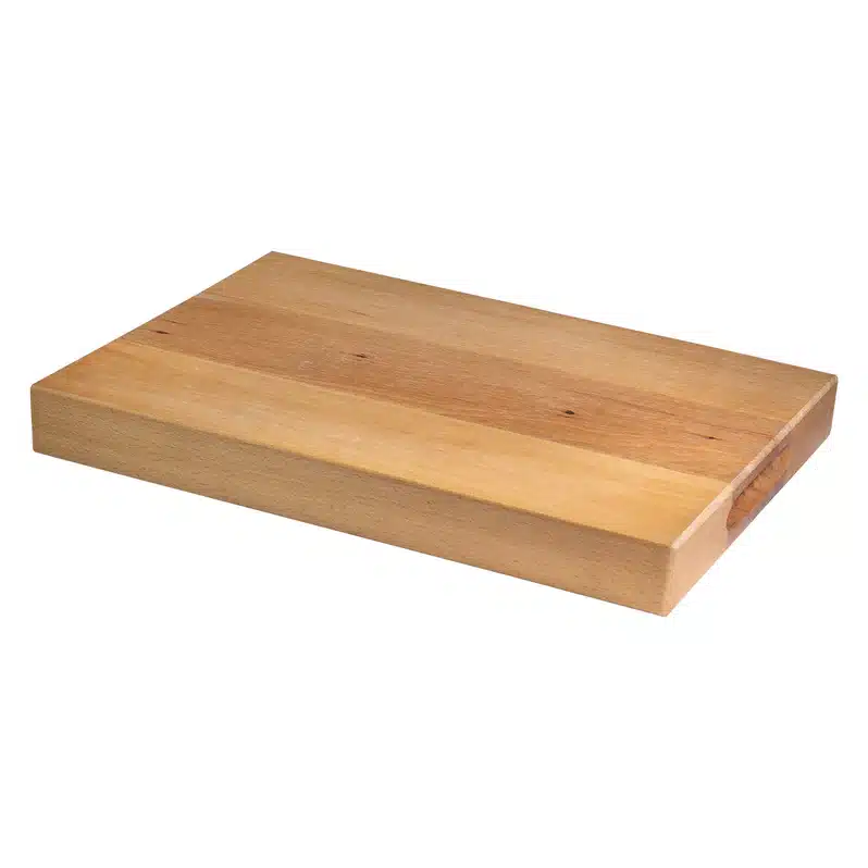 Snijplank met handvaten beuken 38x28 cm 1 Food&Wood 01-2025