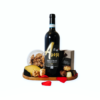 Wijn en chocolade valentijnsgeschenk