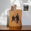 1x Borrelplank met foto - Afbeelding 2