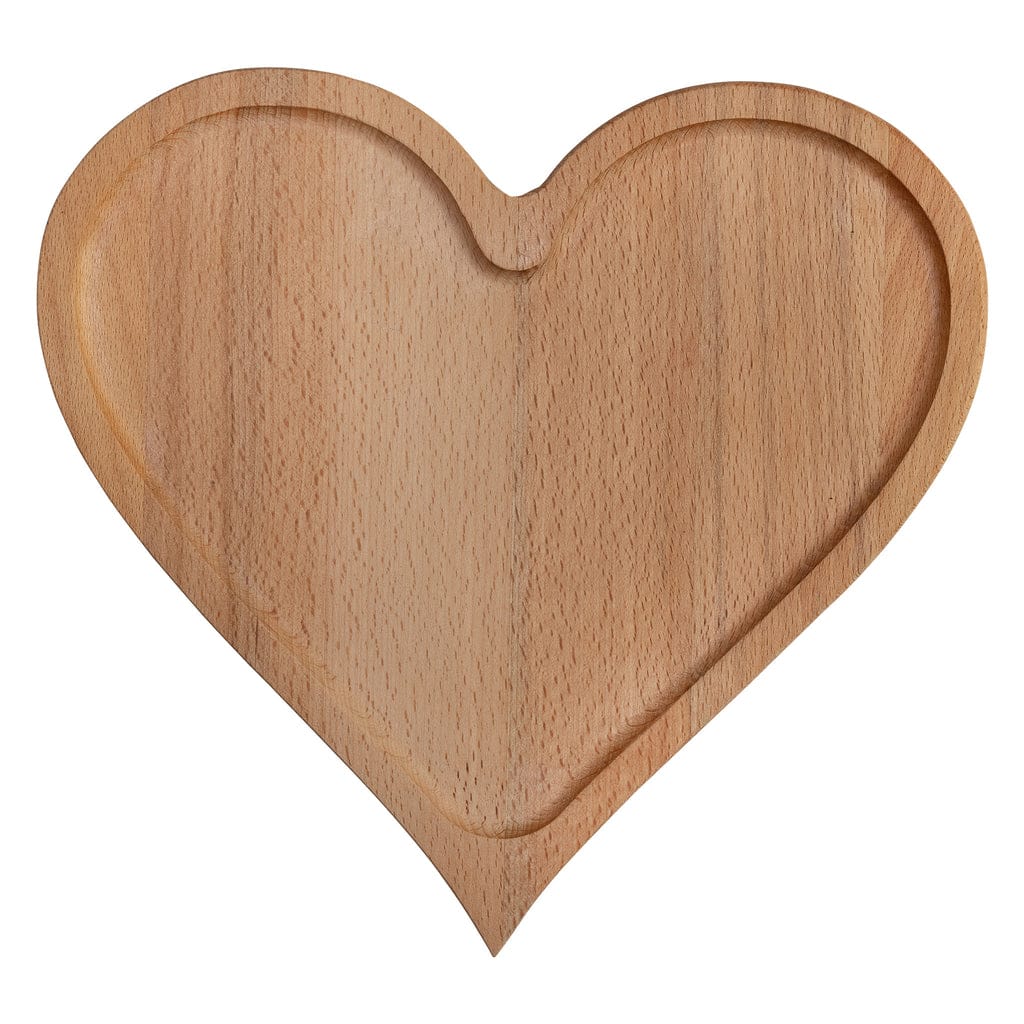 Plank hart klein beuken 21,5x22,5 cm