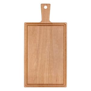 Plank met handvat beuken 33x16 cm