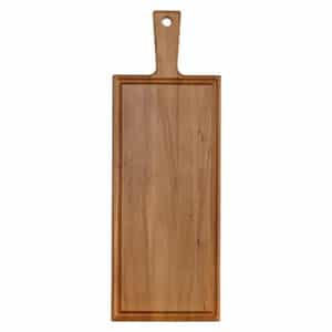 Plank met handvat beuken 48x17 cm